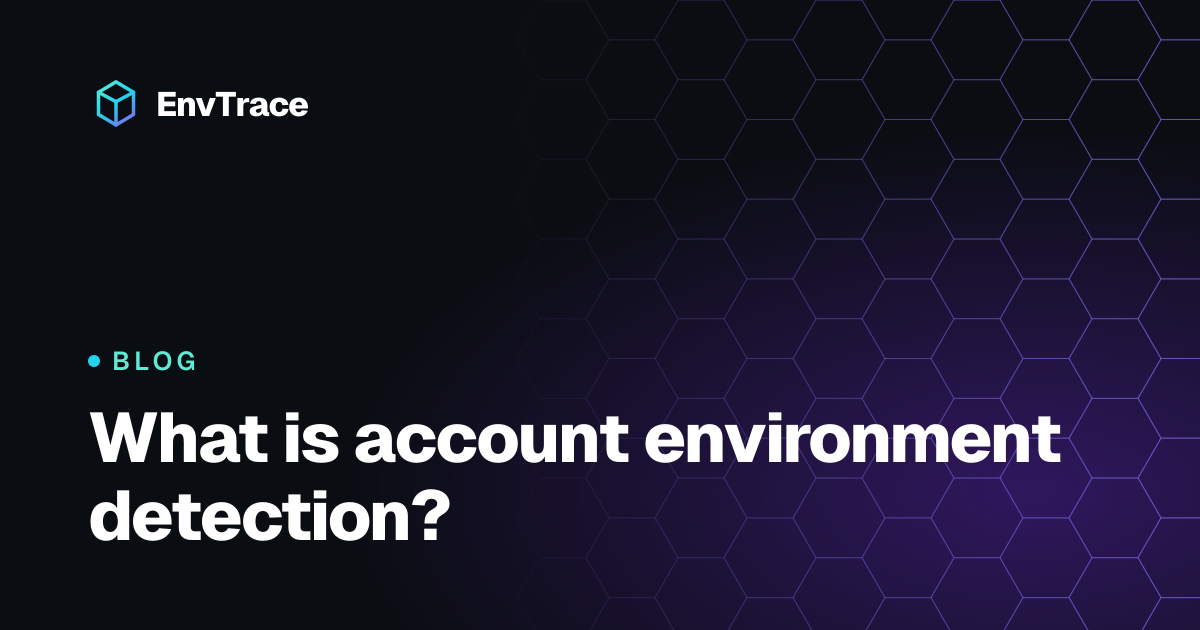 What is account environment detection?
